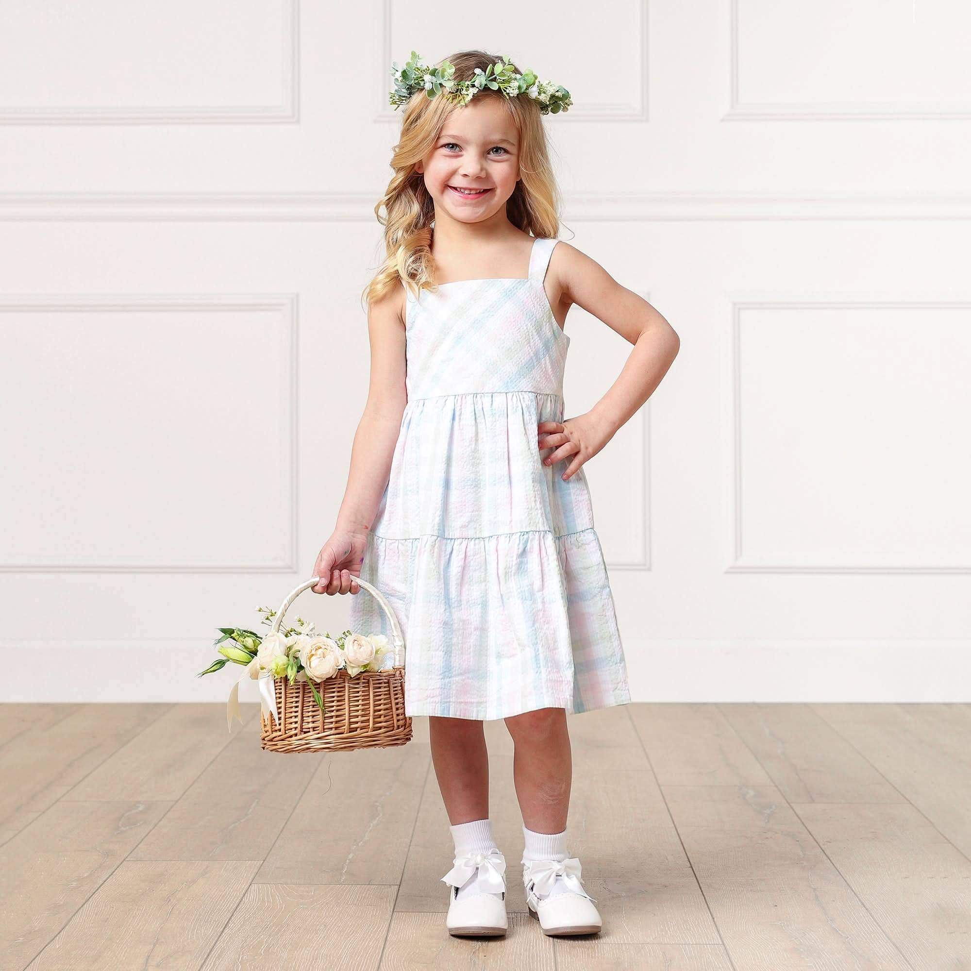 Image of Hope and Henry - Tiered Organic Sundress